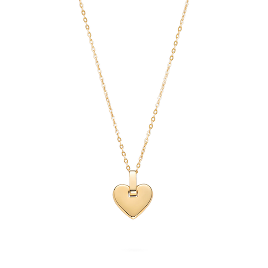 Heart Halskette Gold