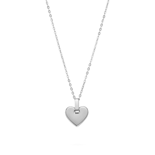 Heart Halskette Silber