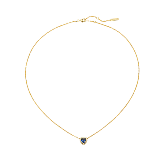 Heart of the Sea Mono Halskette Gold