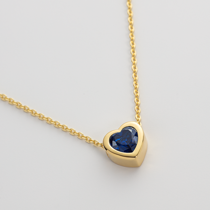 Heart of the Sea Mono Halskette Gold