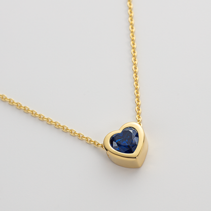 Heart of the Sea Mono Halskette Gold