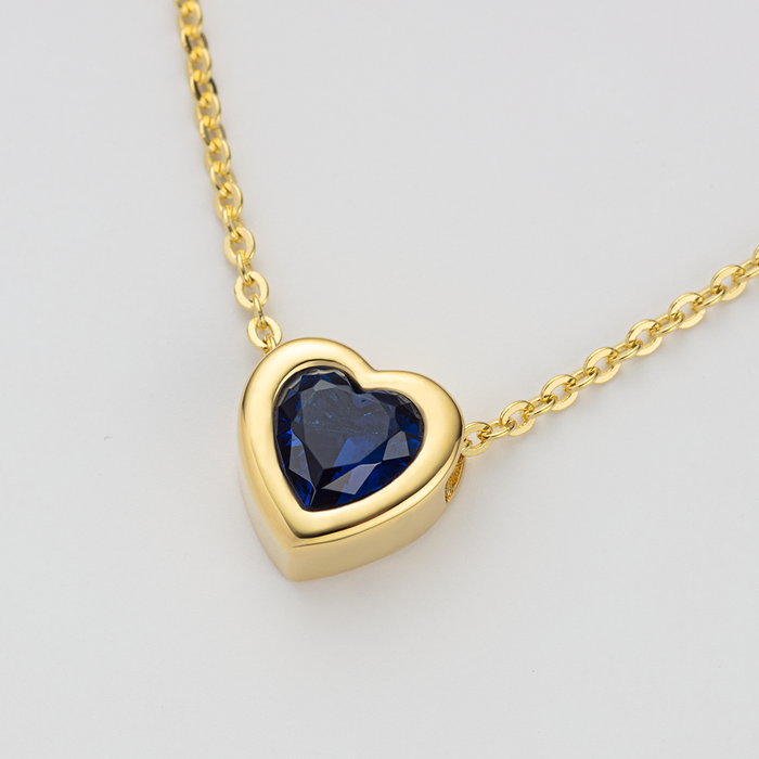 Heart of the Sea Mono Halskette Gold