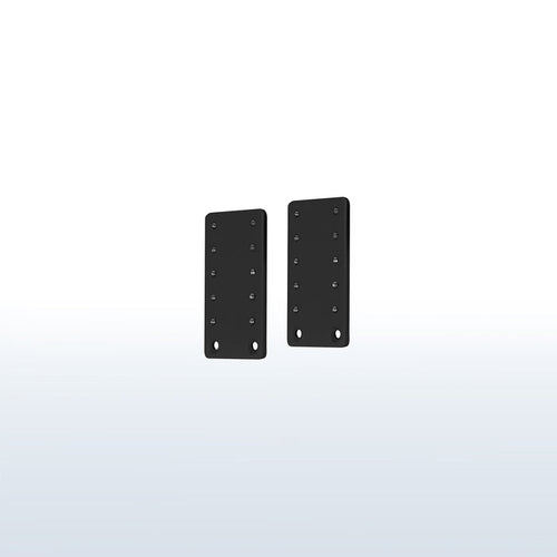 Height adjustment bracket kit for under desk keyboard tray.