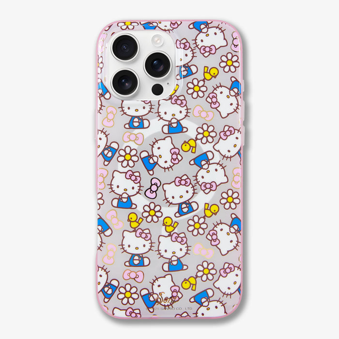Hello Kitty® Pink Bows MagSafe® Compatible iPhone Case