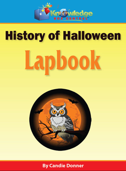 History of Halloween Lapbook - PRINTED