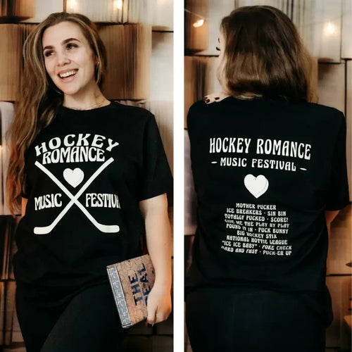 Hockey Romance Music Festival Tee Shirt