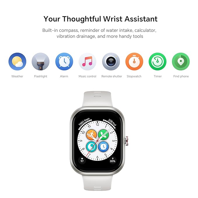 Honor Choice QCY Watch, White