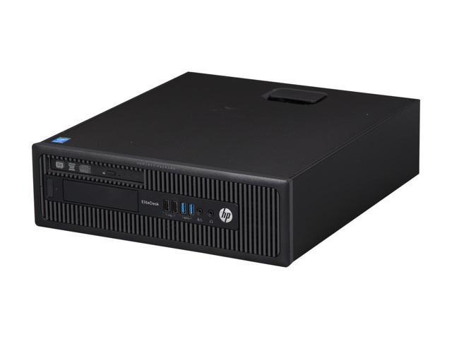 HP EliteDesk 800 G1 SFF - 4th Gen Intel Core i5-4570 Quad, 8GB RAM, 120GB SSD, DVDRW, Win 10 Pro, Keyboard & Mouse - Coretek Computers