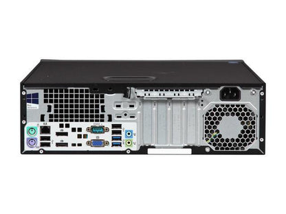 HP EliteDesk 800 G1 SFF - 4th Gen Intel Core i5-4570 Quad, 8GB RAM, 120GB SSD, DVDRW, Win 10 Pro, Keyboard & Mouse - Coretek Computers