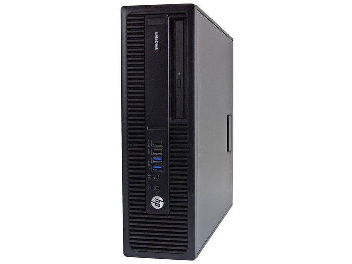 HP EliteDesk 800 G2 Business SFF Computer - 6th gen Intel Core i5-6500 Quad 3.2GHz 8GB RAM 240GB SSD Win 10 Pro Keyboard & Mouse - Coretek Computers