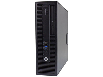 HP EliteDesk 800 G2 Business SFF Computer - 6th gen Intel Core i5-6500 Quad 3.2GHz 8GB RAM 240GB SSD Win 10 Pro Keyboard & Mouse - Coretek Computers