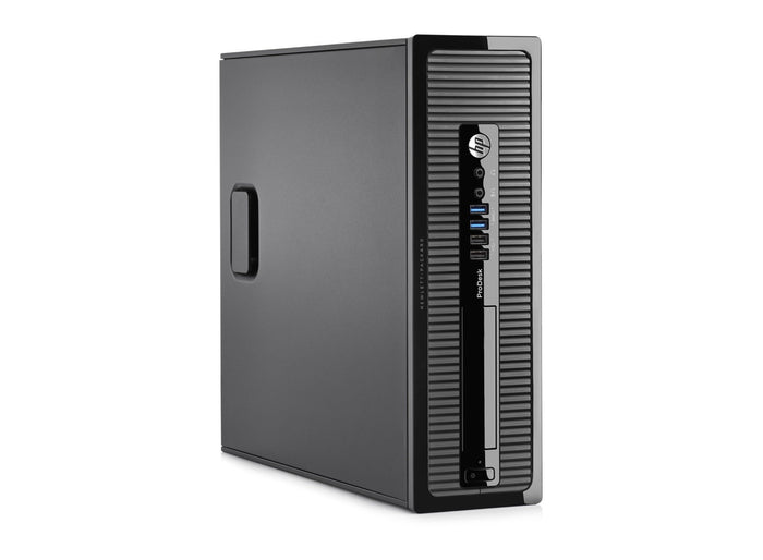 HP Prodesk 400 G1 SFF - 3.4GHz 4th Gen Intel Core i3-4130, 8GB RAM, 500GB HDD, DVDRW, Win 10 Pro, Keyboard & Mouse - Coretek Computers