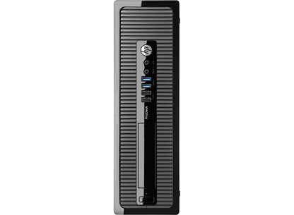 HP Prodesk 400 G1 SFF - 3.4GHz 4th Gen Intel Core i3-4130, 8GB RAM, 500GB HDD, DVDRW, Win 10 Pro, Keyboard & Mouse - Coretek Computers