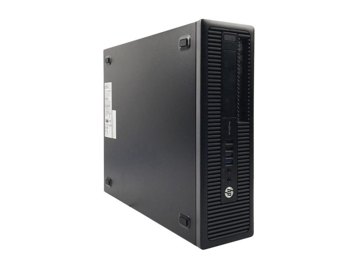 HP ProDesk 600 G1 SFF Computer - 3.40GHz 4th Gen Intel Core i3, DVDRW, Windows 10 Pro - Keyboard/Mouse - Coretek Computers