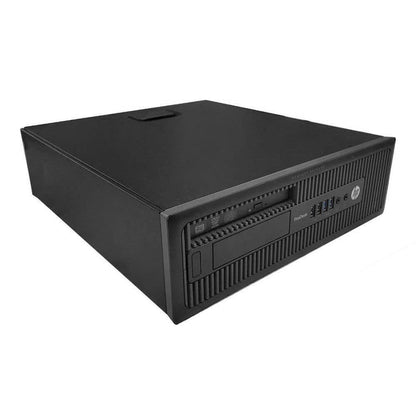 HP ProDesk 600 G1 SFF Computer - 3.40GHz 4th Gen Intel Core i3, DVDRW, Windows 10 Pro - Keyboard/Mouse - Coretek Computers