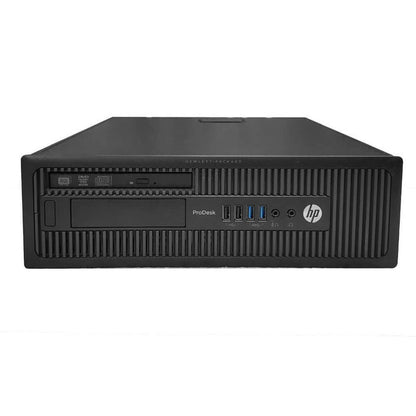 HP ProDesk 600 G1 SFF Computer - 3.40GHz 4th Gen Intel Core i3, DVDRW, Windows 10 Pro - Keyboard/Mouse - Coretek Computers