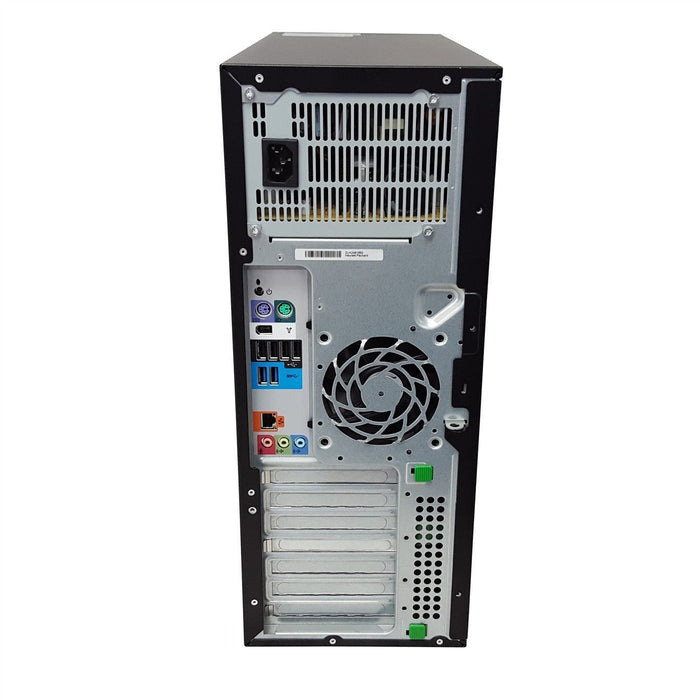 HP Z420 Workstation - 1x Xeon E5-1620 3.60GHz Quad Core CPU, 8GB DDR3 RAM, 1x 250GB SSD + 500GB HDD, NVIDIA Quadro NVS 510 2GB Professional Video Card, WiFi, Windows 10 Pro 64-bit, Keyboard/Mouse - Coretek Computers