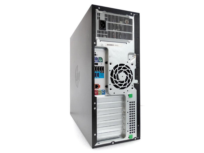HP Z420 Workstation - 1x Xeon E5-1620 3.60GHz Quad Core CPU, 8GB DDR3 RAM, 1x 250GB SSD + 500GB HDD, NVIDIA Quadro NVS 510 2GB Professional Video Card, WiFi, Windows 10 Pro 64-bit, Keyboard/Mouse - Coretek Computers