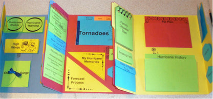 Hurricanes Lapbook & Study Guide - PRINTED
