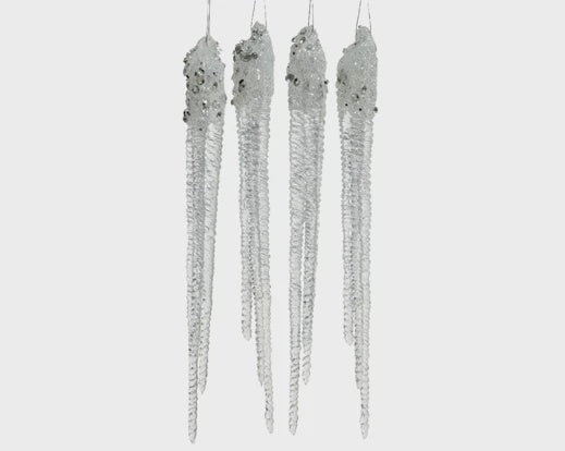 Icicle Hanging Decoration - 15cm