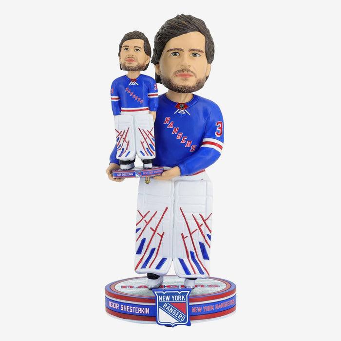Igor Shesterkin New York Rangers Bobble Dubblz NHL Hockey Bobblehead
