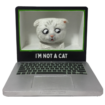 "I'm Not A Cat" Meme Bobbleheads