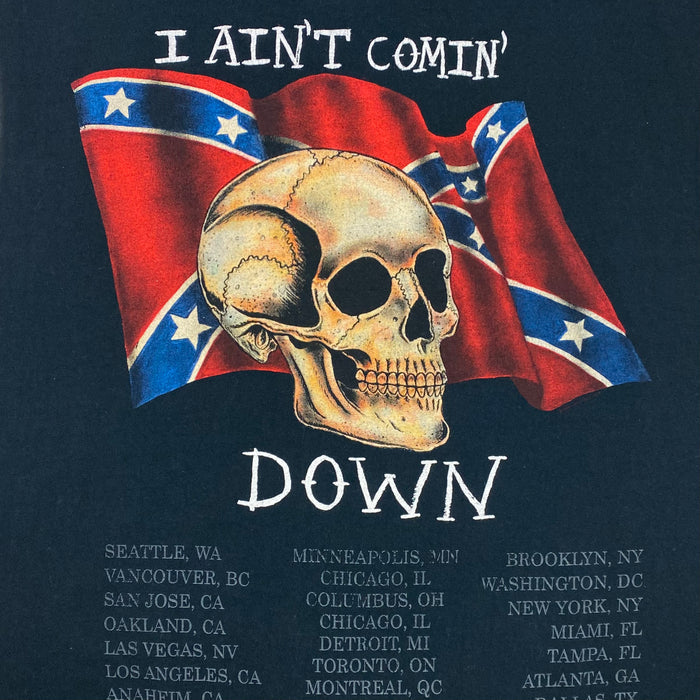 Yeezus Tour 2013 Native Skull 'I Aint Coming Down' Cut Off Tee