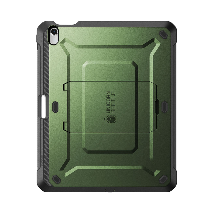 iPad 10.9" 2022 Unicorn Beetle PRO Rugged Kickstand Case-Dark Green