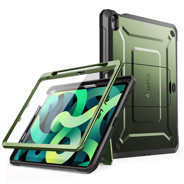 iPad 10.9" 2022 Unicorn Beetle PRO Rugged Kickstand Case-Dark Green