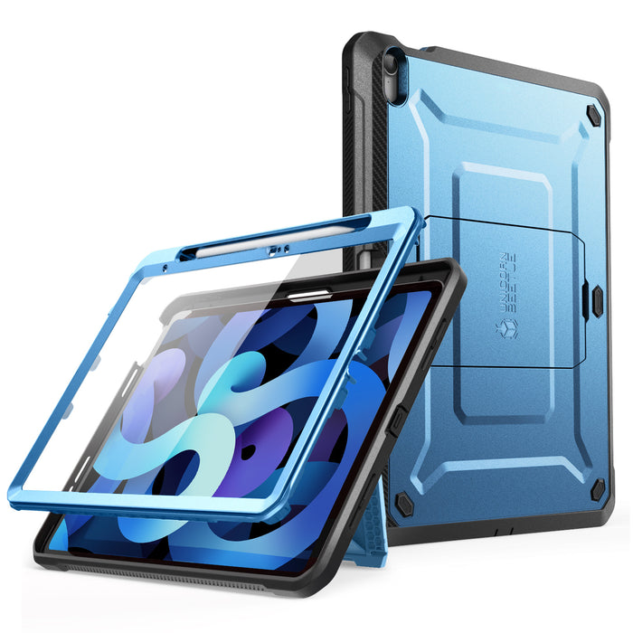 iPad 10.9" 2022 Unicorn Beetle PRO Rugged Kickstand Case-Metallic Blue