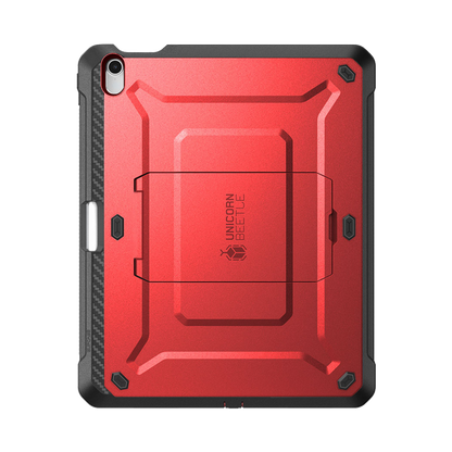 iPad 10.9" 2022 Unicorn Beetle PRO Rugged Kickstand Case-Metallic Red