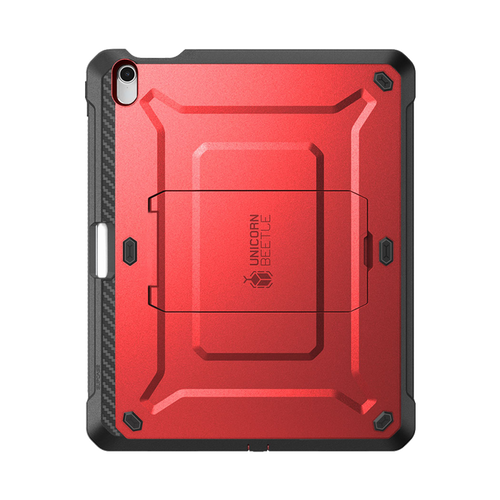 iPad 10.9" 2022 Unicorn Beetle PRO Rugged Kickstand Case-Metallic Red