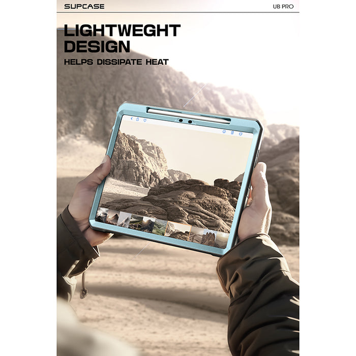 iPad Air 13 Inch (2024) Unicorn Beetle Pro Rugged Case(open box)-Arctic Blue