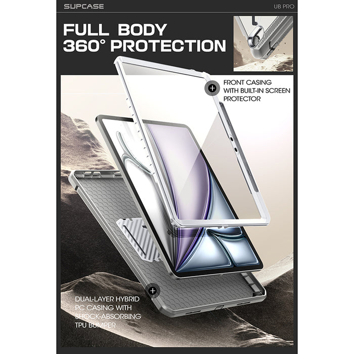 iPad Air 13 Inch (2024) Unicorn Beetle Pro Rugged Case(open box)-White