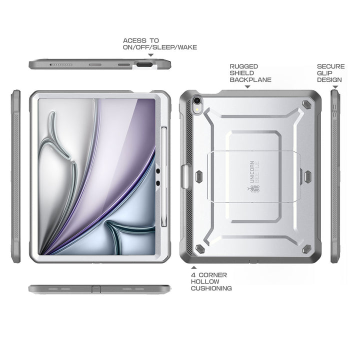 iPad Air 13 Inch (2024) Unicorn Beetle Pro Rugged Case(open box)-White