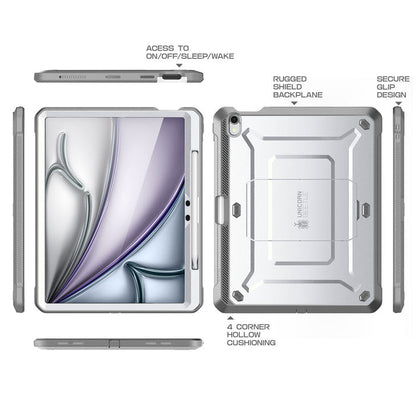 iPad Air 13 Inch (2024) Unicorn Beetle Pro Rugged Case(open box)-White