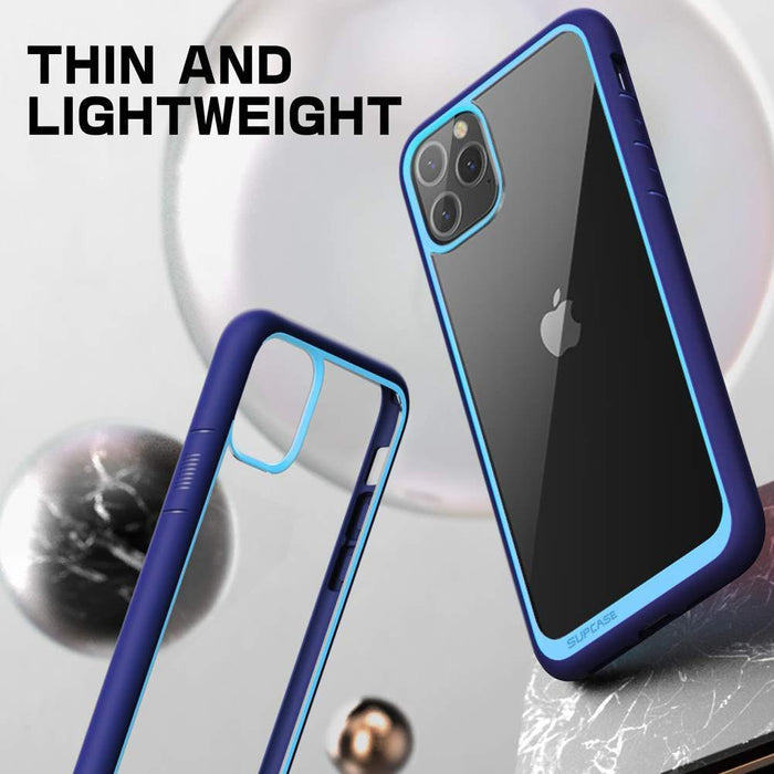 iPhone 11 Pro Max 6.5 inch Unicorn Beetle Style Clear Case-Navy