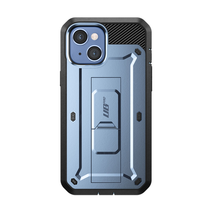 iPhone 14 6.1 inch Unicorn Beetle PRO Rugged Case-Metallic Blue