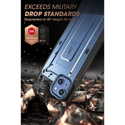 iPhone 14 6.1 inch Unicorn Beetle PRO Rugged Case-Metallic Blue