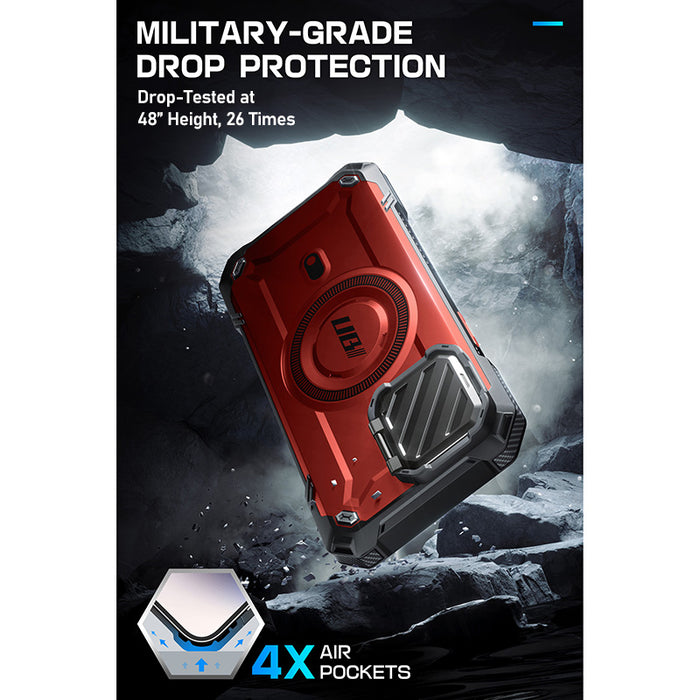 iPhone 14 Pro Max 6.7 inch Unicorn Beetle MAG XT MagSafe Holster Case-Metallic Red