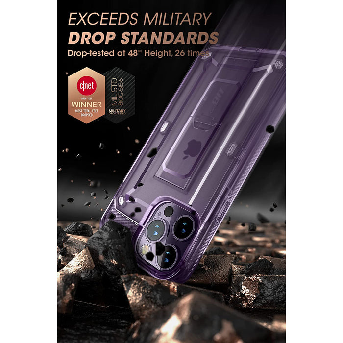 iPhone 14 Pro Max 6.7 inch Unicorn Beetle PRO Rugged Case-Purple Fog