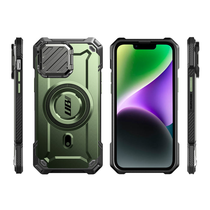 iPhone 16e  Unicorn Beetle MAG XT MagSafe Case-Dark Green