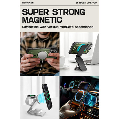 iPhone 16e  Unicorn Beetle MAG XT MagSafe Case-Dark Green