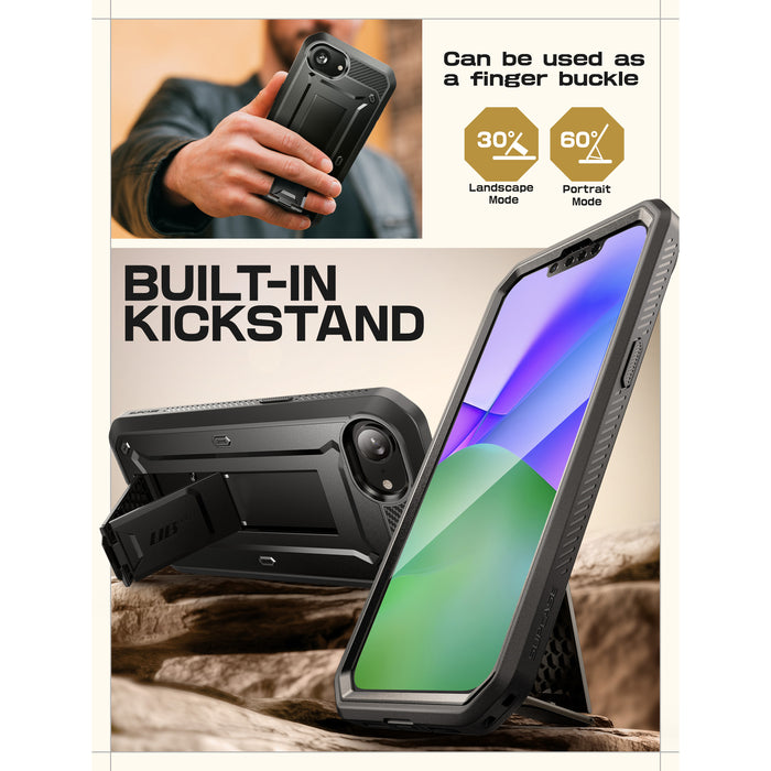 iPhone 16e  Unicorn Beetle Pro Rugged Case-Black