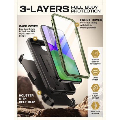 iPhone 16e  Unicorn Beetle Pro Rugged Case-Dark Green