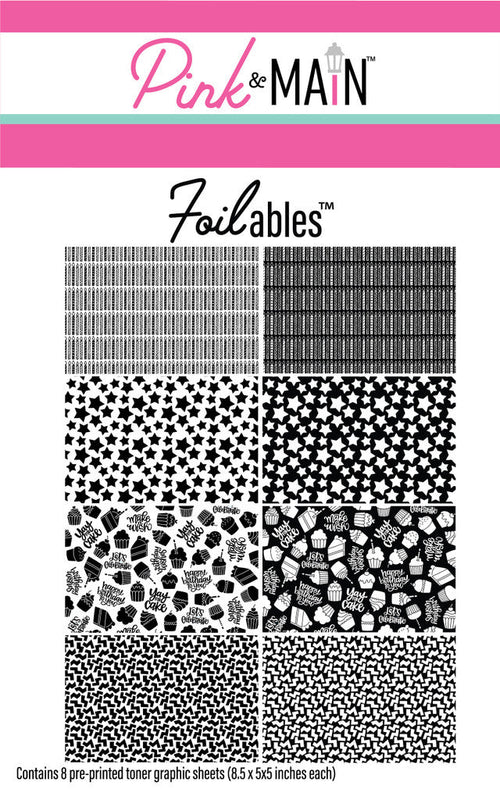 It's Your Birthday Backgrounds Foilables® Sheets by Pink and Main