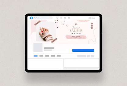 Ladystrategist Jessica Facebook Cover Canva Template instagram canva templates social media templates etsy free canva templates