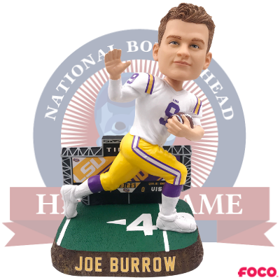 Joe Burrow LSU Tigers Heisman Pose Scoreboard Bobblehead