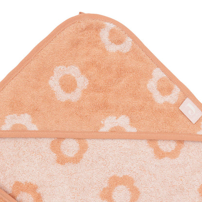 Jollein – Bathcape Terry 75x75cm – Jacquard - Mabel & Fox