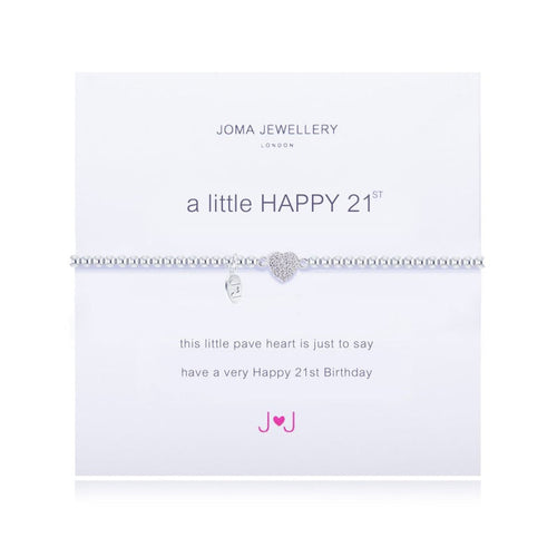 Joma A Little - Happy 21st Birthday Bracelet